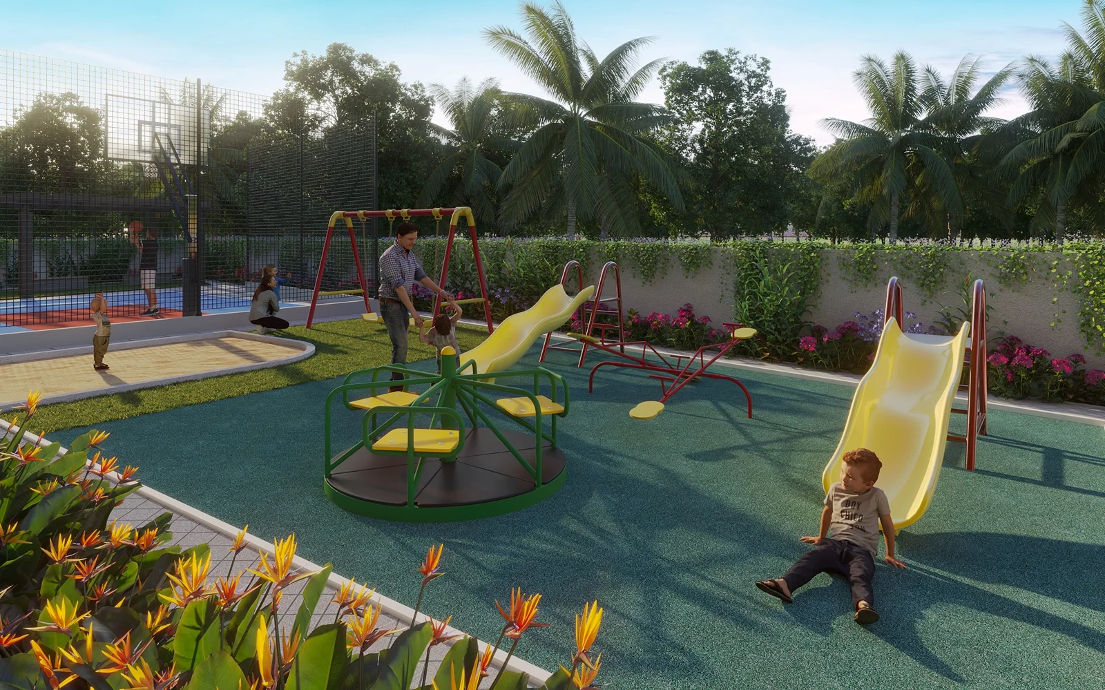 Children's play area